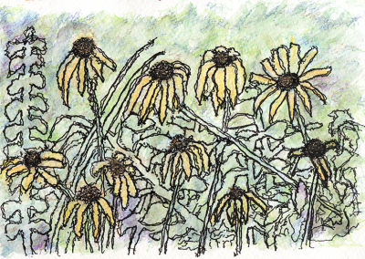 wilted flowers
